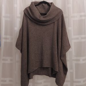 BNWT Eileen Fisher Yak Wool Turtleneck Poncho